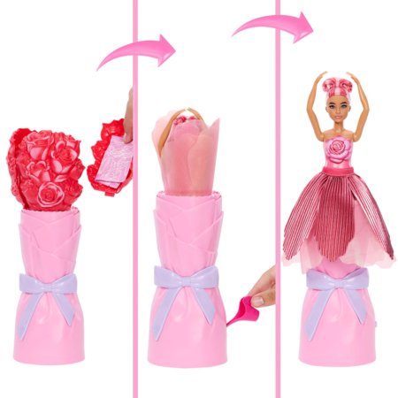 BARBIE Petal Pop nukk rooside kimbus, JMF59 