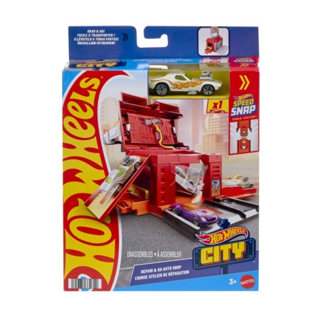 HOT WHEELS City Play and Go rajakomplekt, assortii, JHL43 
