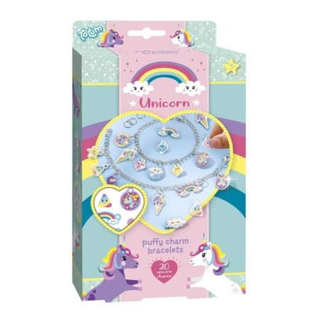 TOTUM loominguline komplekt Unicorn Glitter Charm Bracelets, 71681 
