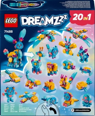 71488 LEGO® DREAMZzz™ Bunchu loomingulised loomaseiklused 