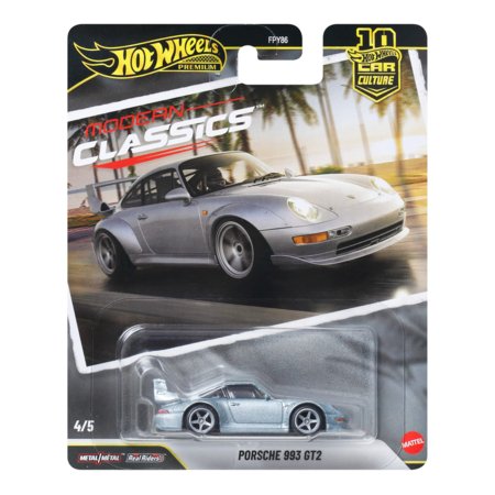 HOT WHEELS 1:64 Premium Porsche 993 GT2, JKF16 