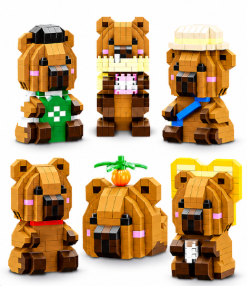 Capybara mini konstruktor, 2508K0665 
