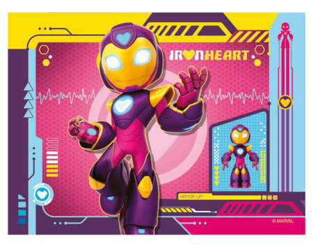 RAVENSBURGER laste pusle Iron Man & Friends, 12/16/20/24 tk, 12004190 