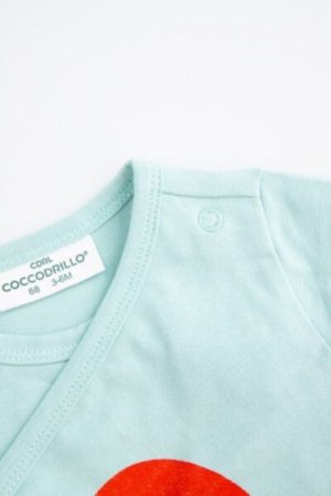 COCCODRILLO body MY WAY BOY NEWBORN, sky blue, ZC4112602MBN-036-074, 74 cm 