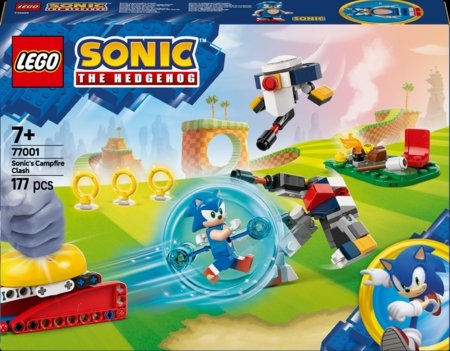 77001 LEGO® Sonic the Hedgehog™ Sonicu lõkkekokkupõrge 