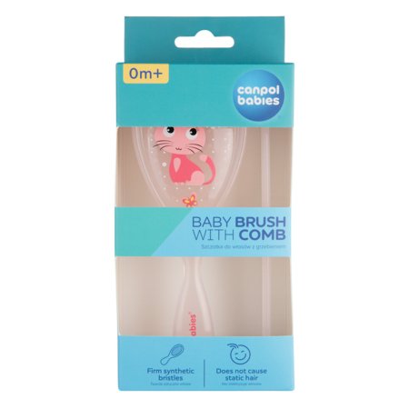CANPOL BABIES Kammikomplekt, Pink, 2/419_pin 
