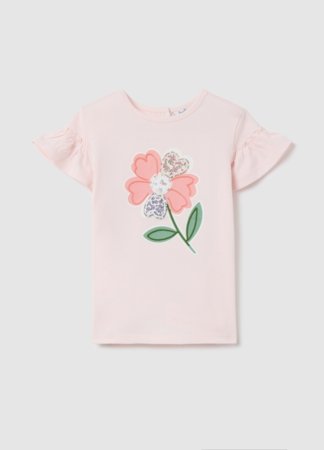 OVS lühikeste varrukatega t-särk, 74 cm, 002269850 