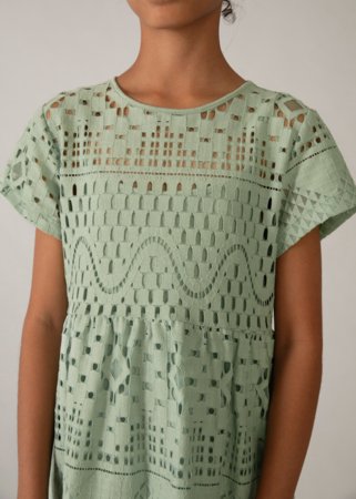 MAYORAL lühikeste varrukatega kleit, sage, 6.904-94, 176 cm 