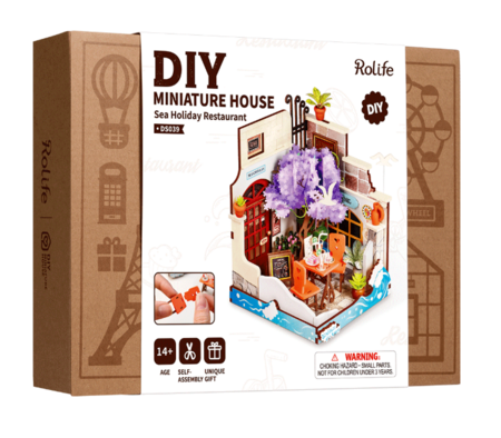 ROLIFE puidust konstruktor Merepuhkuse restoran, DS039 