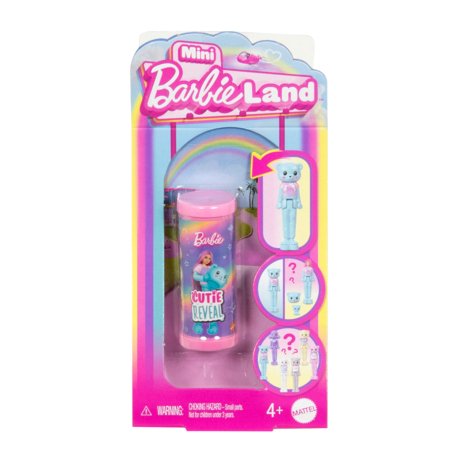 BARBIE Mini BARBIELand Cutie reveal t-särgi nukk, JCR15 