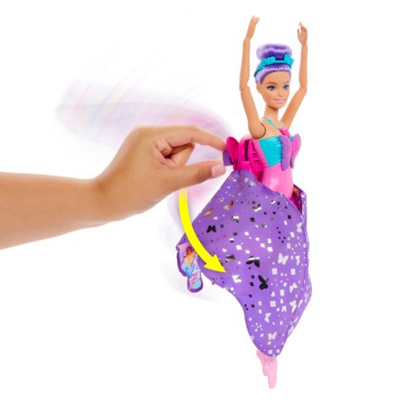 BARBIE Dreamtopia muunduv liblikaprintsess, HXJ10