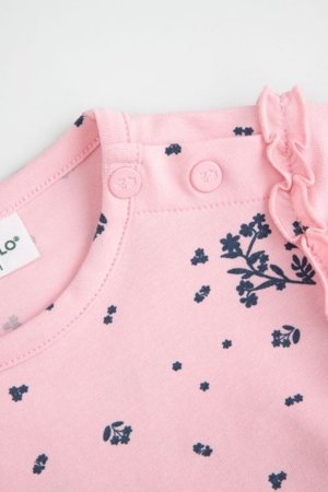 COCCODRILLO pikkade varrukatega bodi, roosa, suurus 