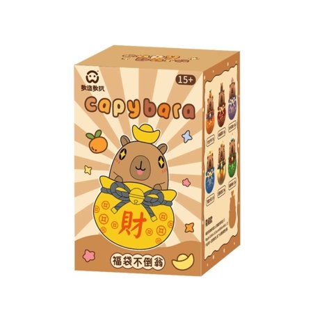 CAPYBARA TUMBLER kollektsioneeritav figuur Lucky Bag Tumbler, assortii., GW-001 