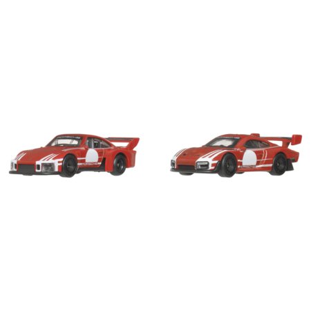 HOT WHEELS 1:64 Premium Porsche 935 kahe auto komplekt, JHW51 
