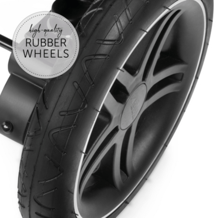 HAUCK jalutuskäru kaksikutele UPTOWN DUO, Melange black, 512180 