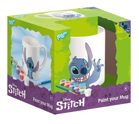 TOTUM DISNEY STITCH keraamiline värvimiskruus, 700154 