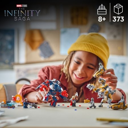 76322 LEGO® Super Heroes Marvel Tasujad: Lõppmäng Thor vs. Chitauri 