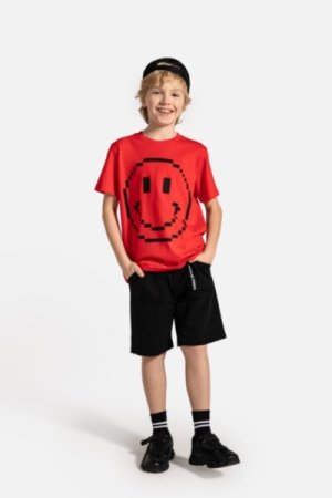 COCCODRILLO lühikesed püksid EVERYDAY BOY C, mustad, WC4120501VBC-021 