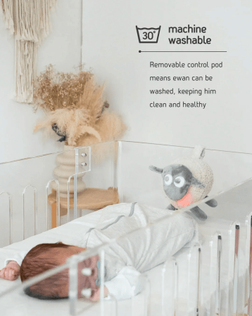 SWEET DREAMERS kaisukas heli ja valgusega Deluxe Grey 5060216820194