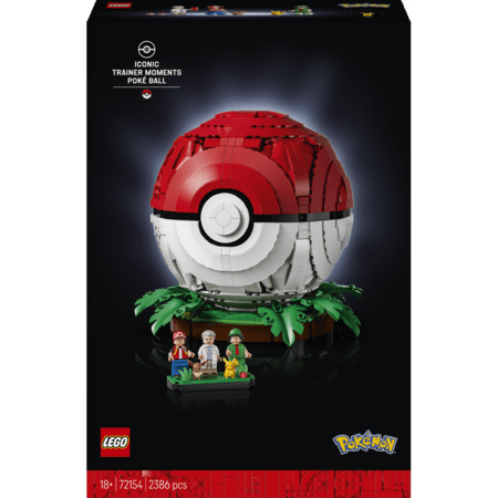 72154 LEGO® Pokémon™ Kuulsad Treenerihetked Poképall  