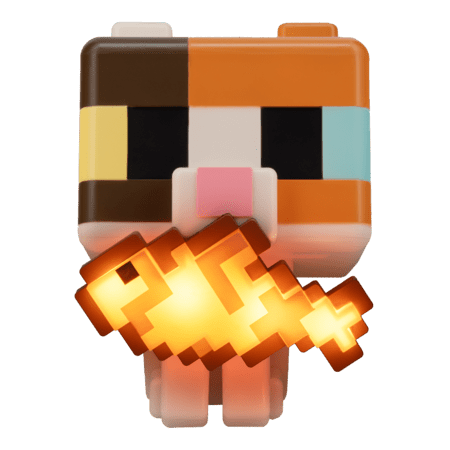 PALADONE MINECRAFT dekoratiivne LED-valgusti Cat GloBuddies, PP16003MCF 