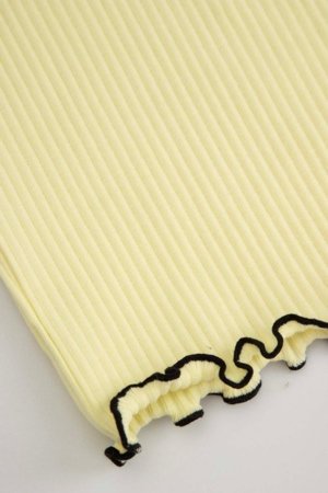 COCCODRILLO lühikeste varrukatega t-särk, kollased, cm 