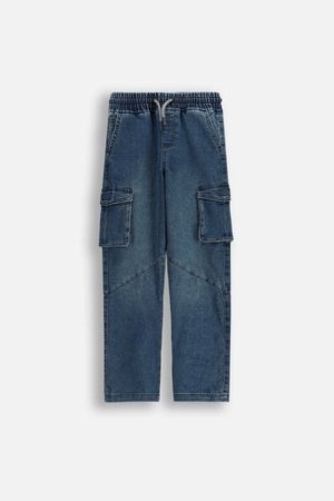 COCCODRILLO püksid JEANS COLLECTION BOY, sinine, ZC5123502JCB-015-092, 92 cm 