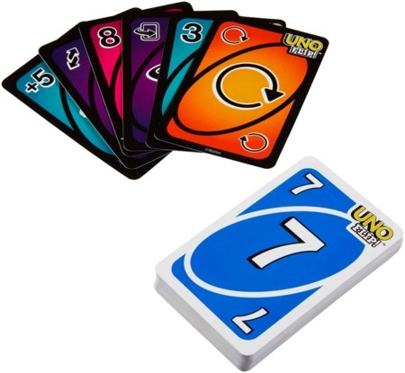 MATTEL GAMES UNO mäng kahepoolsete kaartidega, GDR44 