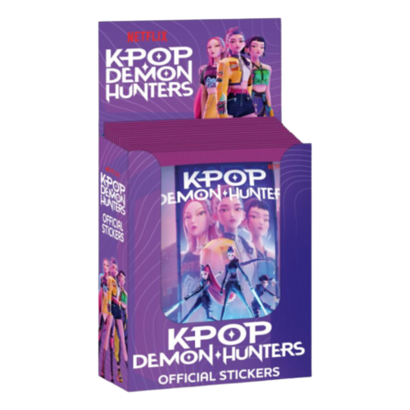 K-POP DEMON HUNTERS kollektsioneeritavad kleepsud, 5 tk, KPSTICKER-2026 
