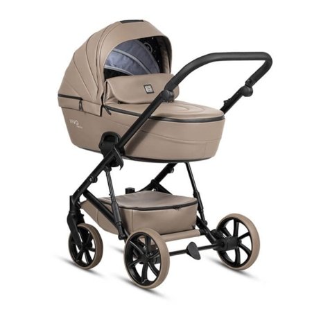 TUTIS universaalne käru VIVA 6+ LEATHER 2/1, Cappuccino, 1612149 