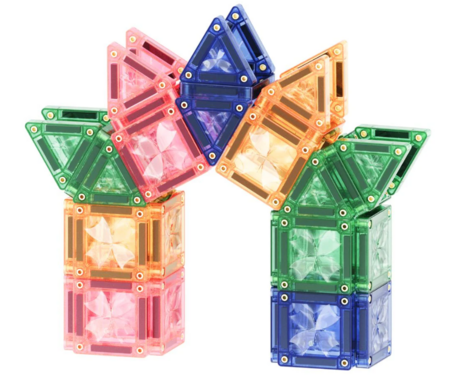 CLEVERCLIXX magnetkonstruktor Ball Run Clever Pack Pastel, 110 osa, CC-1027 
