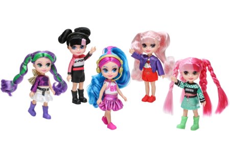 K-POP DIVA SQUAD Junior Idols figuurikomplekt, assortii., 12 cm, 81165 