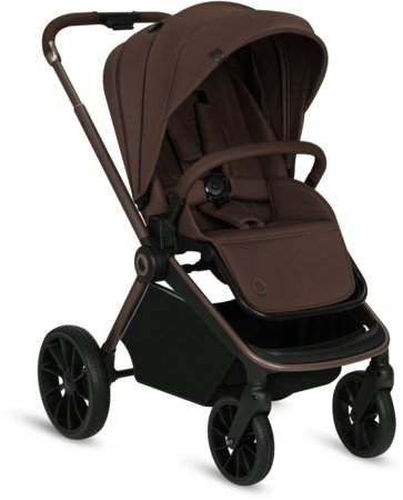 LIONELO universaalne käru MIKA PLUS 3IN1, Mocha mousse 