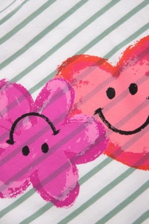 COCCODRILLO pikkade varrukatega t-särk, valged, cm 