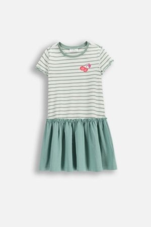 COCCODRILLO lühikeste varrukatega kleit, roheline, WC6129201RGK-011-104, 104 cm 