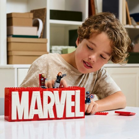 76313 LEGO® Super Heroes Marvel MARVEL logo ja minifiguurid 