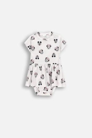 COCCODRILLO lühikeste varrukatega bodi, valge, WC6112801LGD-001-086, 86 suurus 