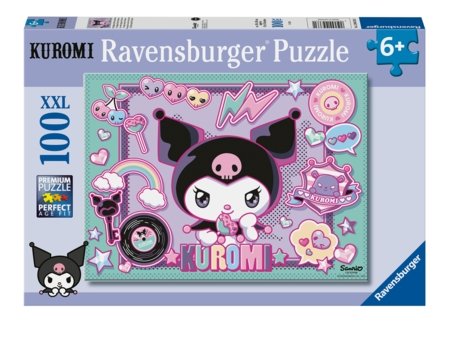 RAVENSBURGER PUZZLE pusle Kuromi, 100 tk, 12004333 1 