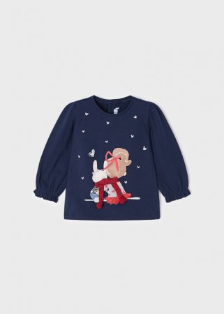 MAYORAL pikkade varrukatega t-särk 4G, sinine, 92 cm, 2095-52 2095-52 9