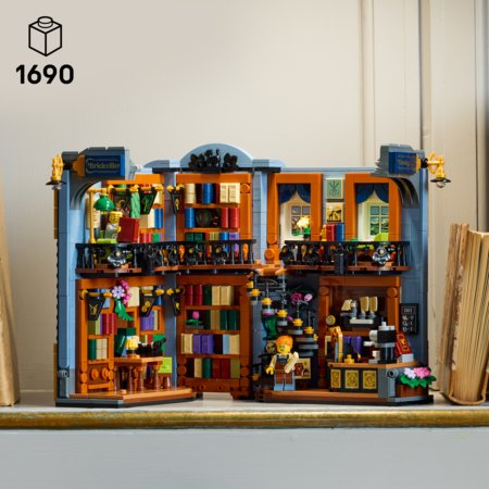 11379 LEGO® Icons Raamatupood: Raamatutugi 