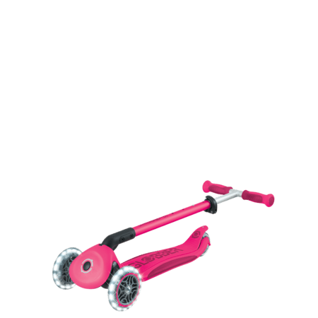 GLOBBER tõukeratas Go Up Deluxe Lights, fuksia, 748-610 