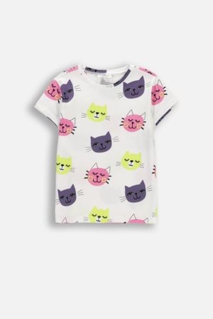 COCCODRILLO lühikeste varrukatega t-särk, valged, WC6143221VGA-001-104, 104 cm 