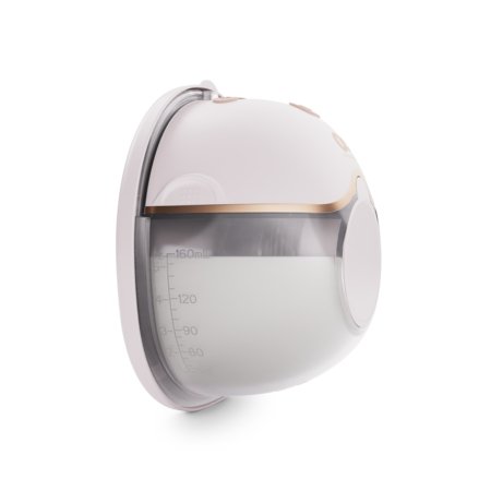 KINDERKRAFT kaasaskantav elektriline rinnapump MAMAFLOW, golden, KEMAFL00GLD0000 