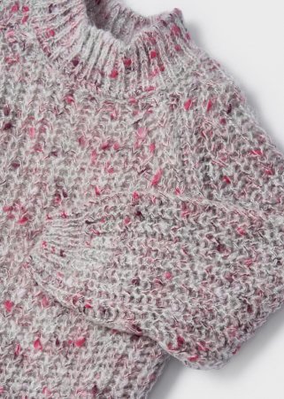 MAYORAL kampsun 6H, natural/raspberry, 110 cm, 4307-88 4307-88 6