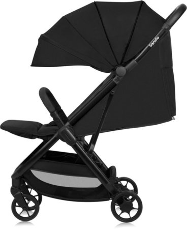 LIONELO jalutuskäru JULIE AIR, Black onyx 