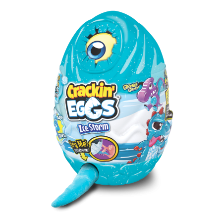 CRACKIN EGGS plüüsist möirgav dinosaurus Dino Ice, assortii, SK003A1 