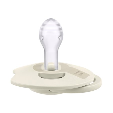 LOVI silikoonist dünaamiline lutt Prime, Coconut/ Ivory,  6-18m,  2 tk.,  34/402 