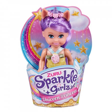 SPARKLE GIRLZ 12cm nukk Unicorn Princess, sortiment., 10094TQ3 10094TQ3