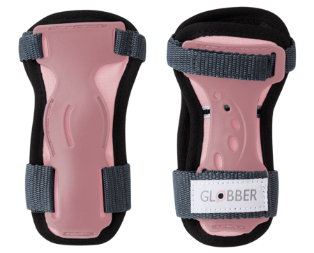 GLOBBER põlve- ja küünarnukikaitsmete komplekt, roosa, JUNIOR XS, 541-210 