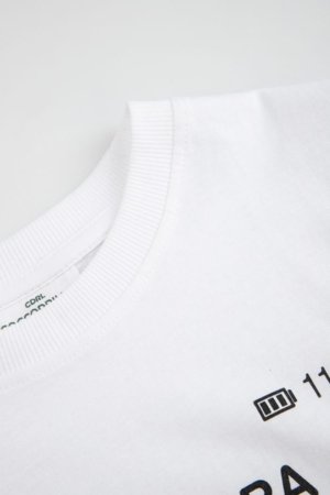 COCCODRILLO lühikeste varrukatega t-särk, valged, suurus 